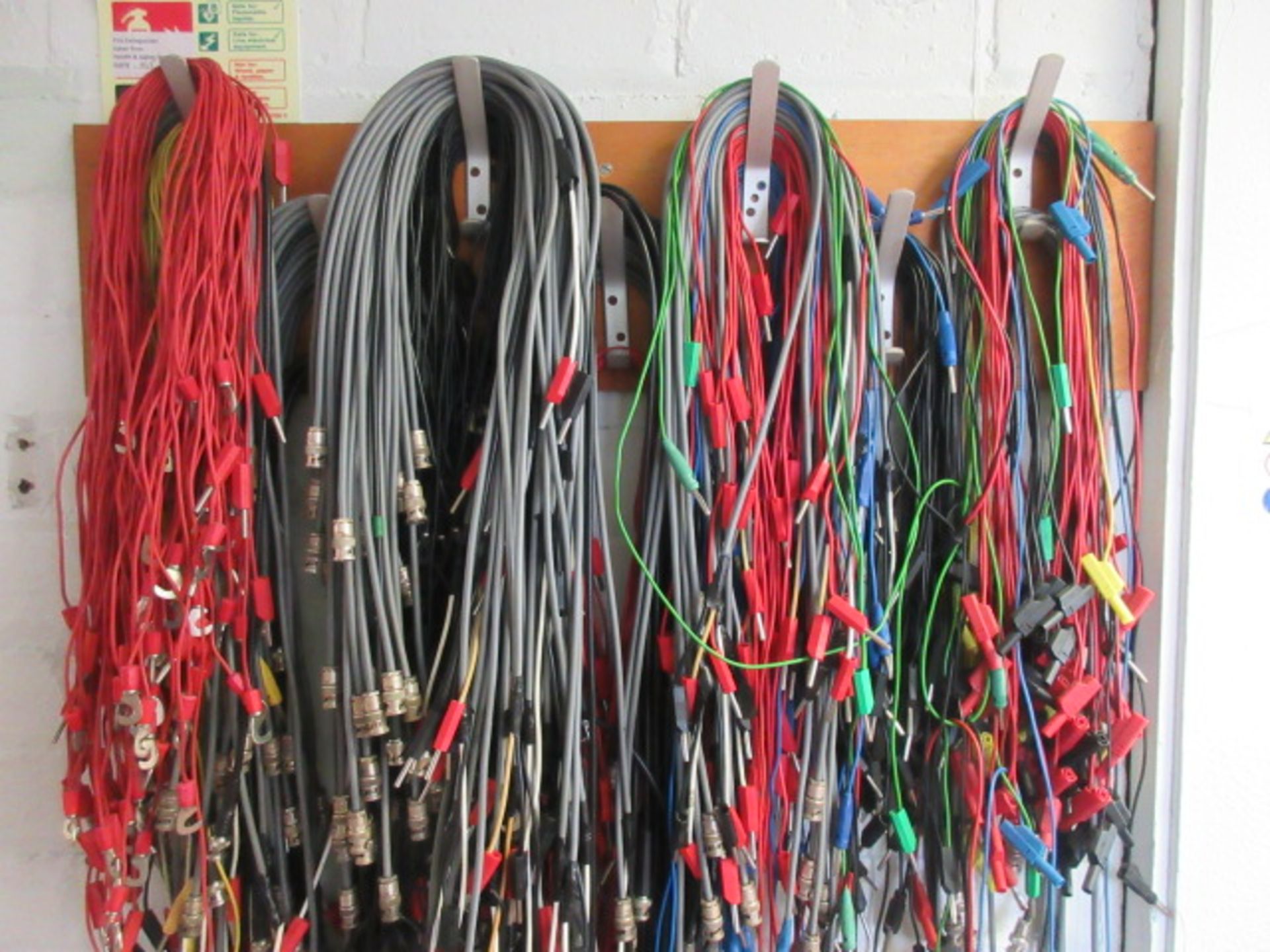 A OTY OF ELECTRIC TEST WIRES