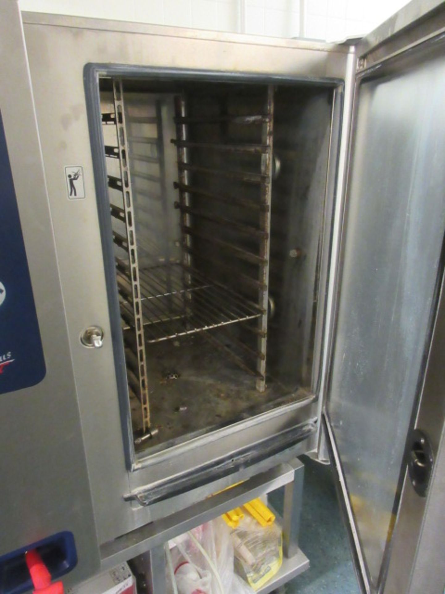 ELOMA GENIUS T 10-11 17 KW ELECTRIC STEAM OVEN ON MOBILE BASE (2010) - Image 2 of 5