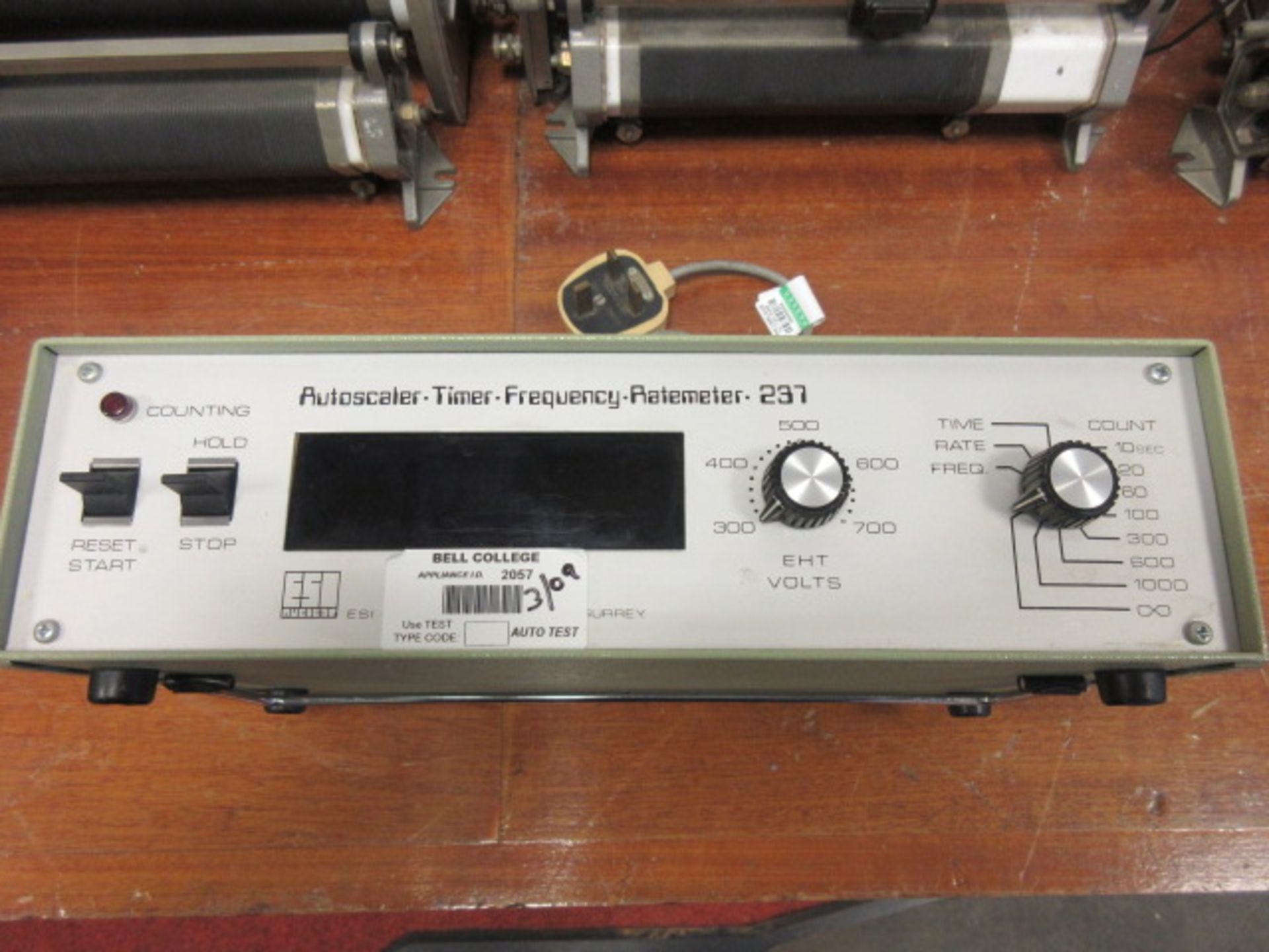 ESI NUCLEAR AUTOSCALE TIMER- FREQUENCY- RATEMETER 237. SN 1122