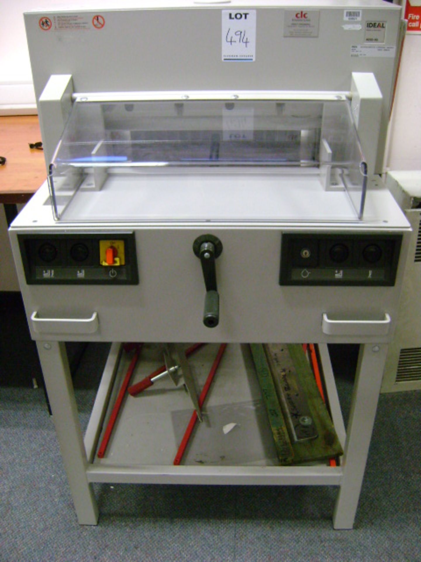 IDEAL 4850-95 ELECTRIC GUILLOTINE 240V