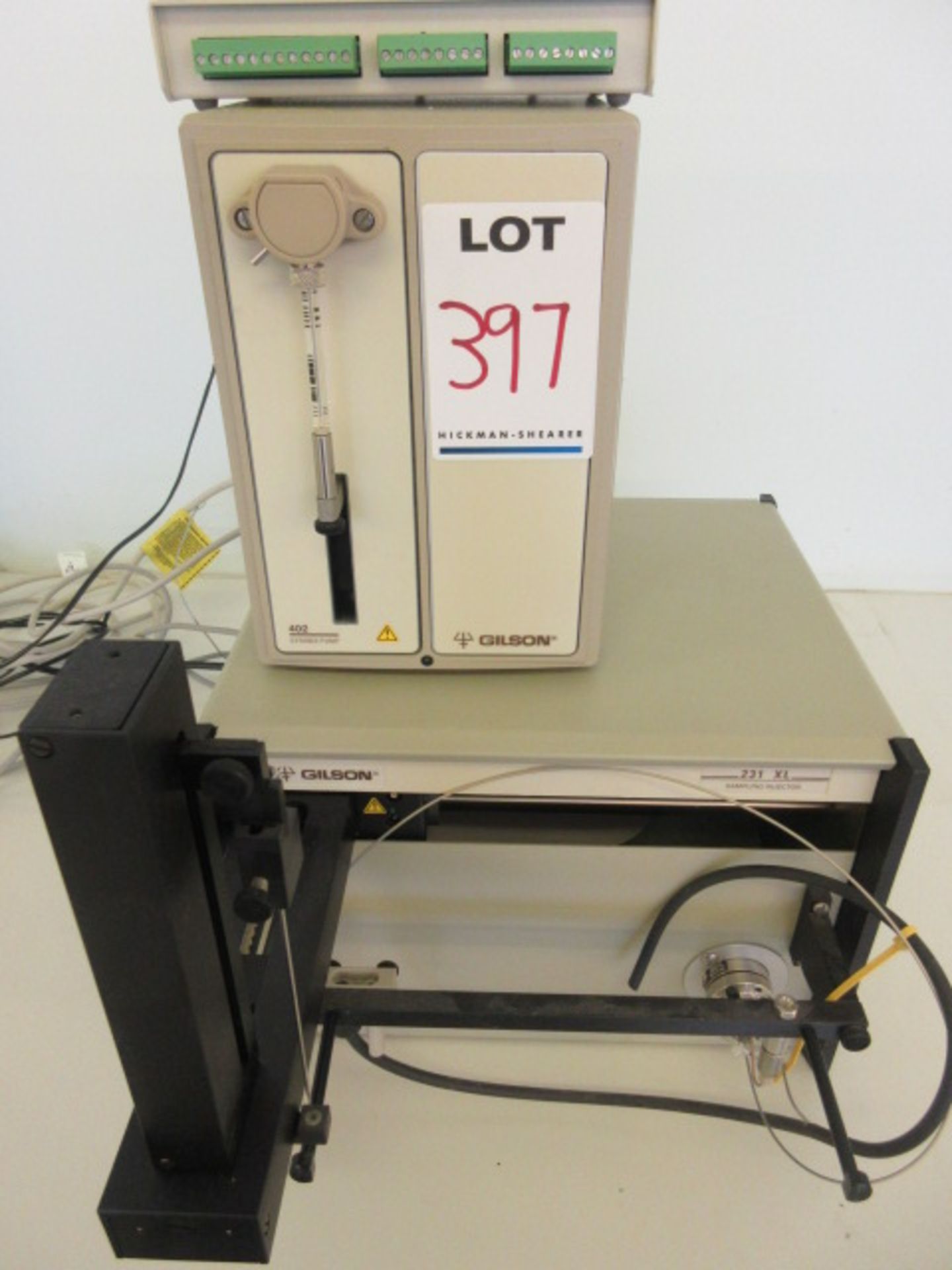 GILSON 231XL SAMPLING INJECTOR WITH A 402 SYRINGE PUMP