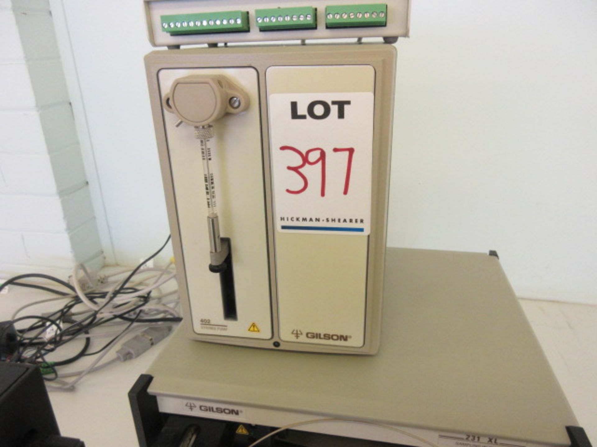 GILSON 231XL SAMPLING INJECTOR WITH A 402 SYRINGE PUMP - Image 2 of 2