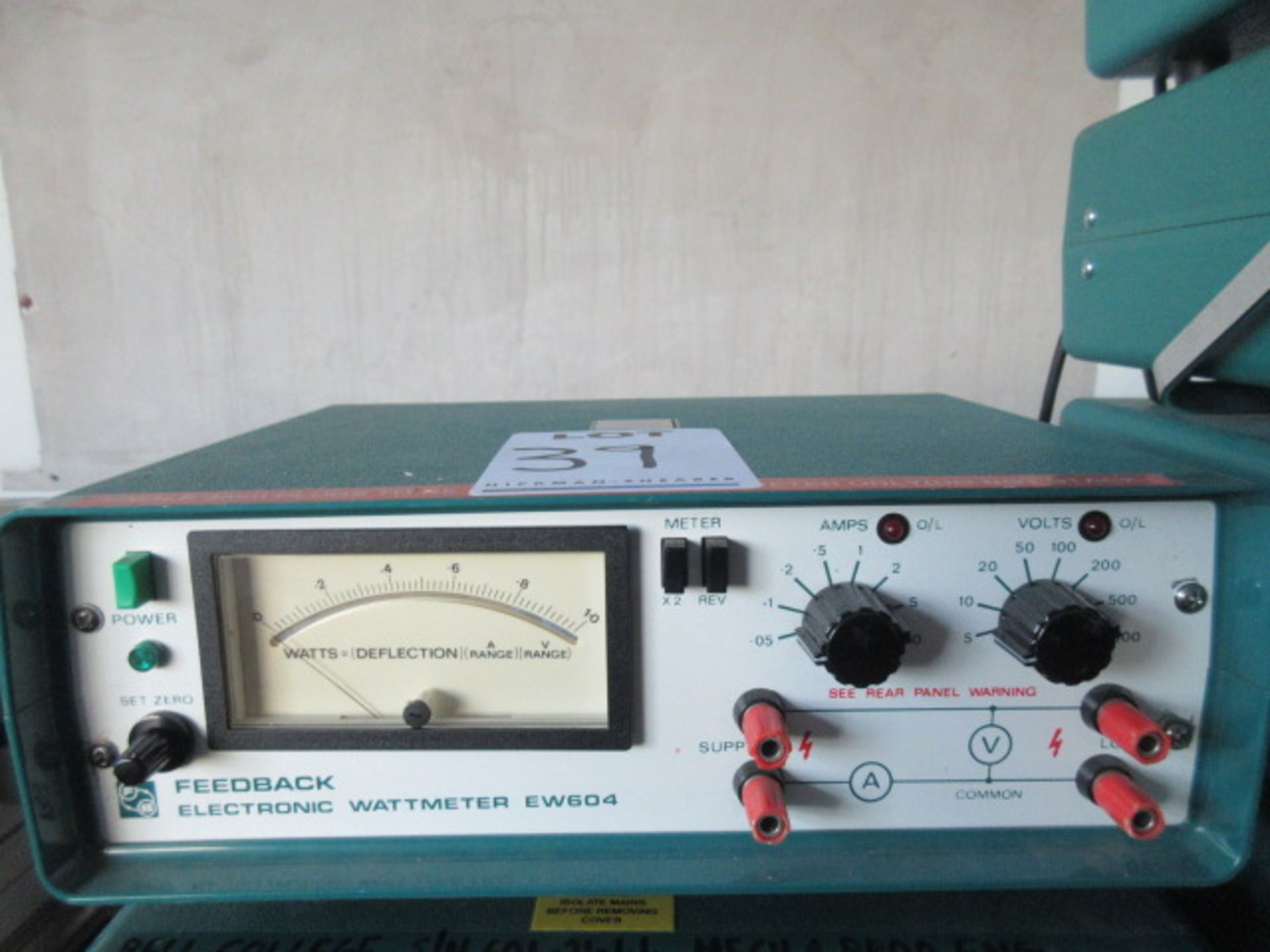 FEEDBACK ELECTRONIC WATTMETER EW 604