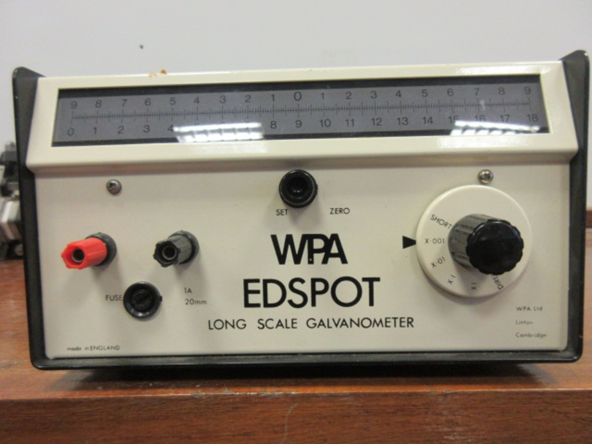 WPA EDSPOT LONG SCALE GALVANOMETER