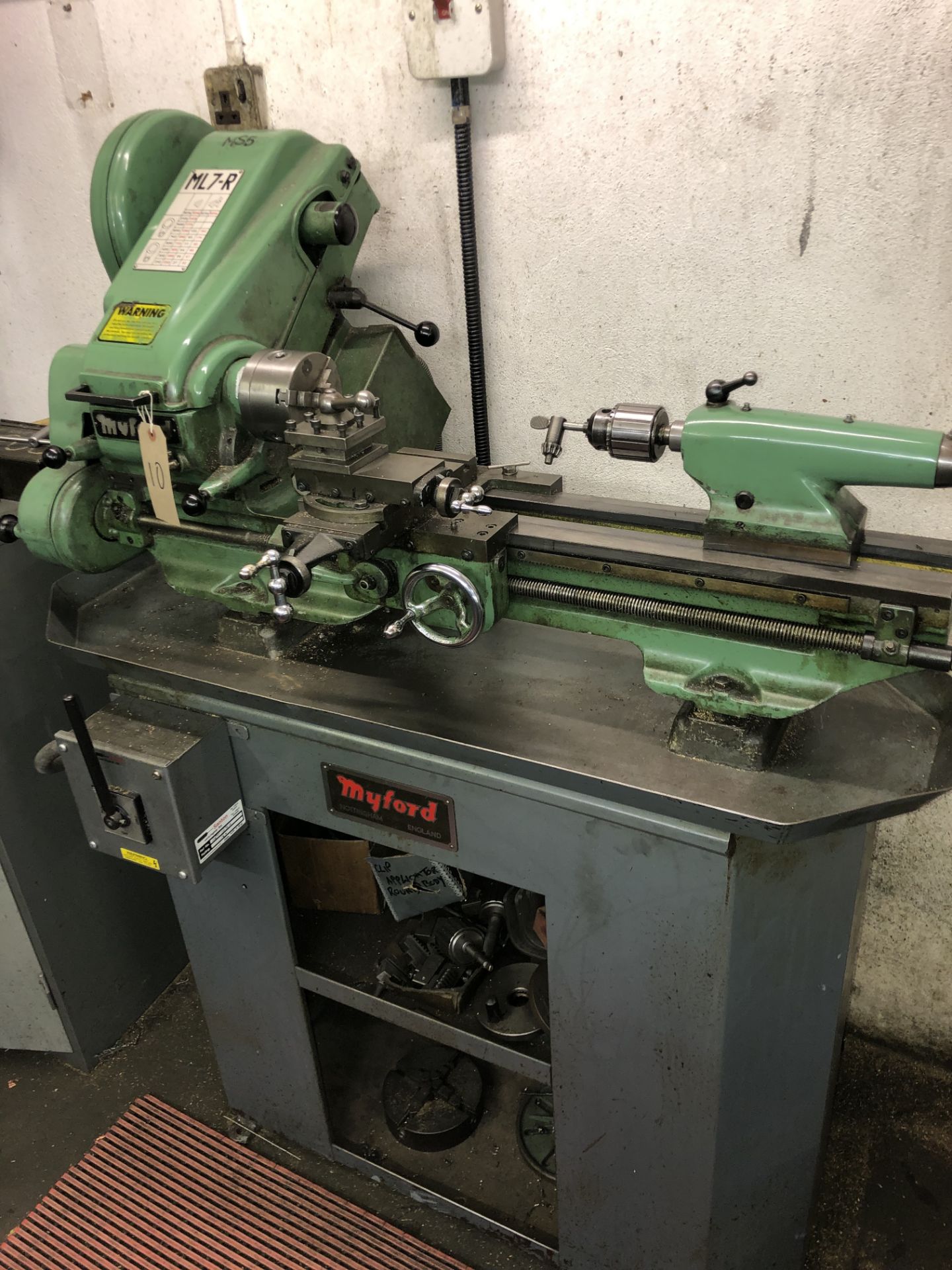 MYFORD ML7-R 14"x8" Gap Bed model making Lathe, 3-phase