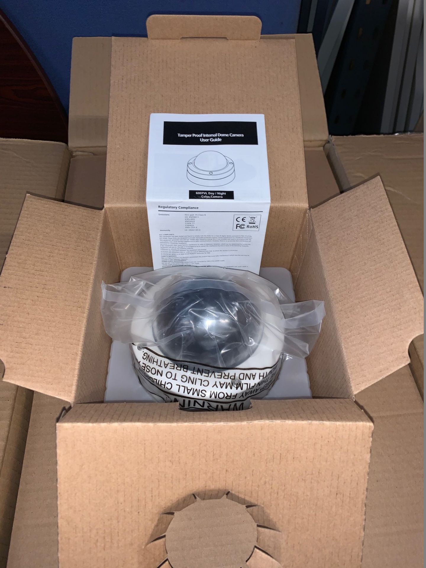 4 x dView Hi Res Outdoor Dome Cameras - 600TVL, SDN, PAL, 4-9mm - Model VDP25SP604V9 (Brand New &