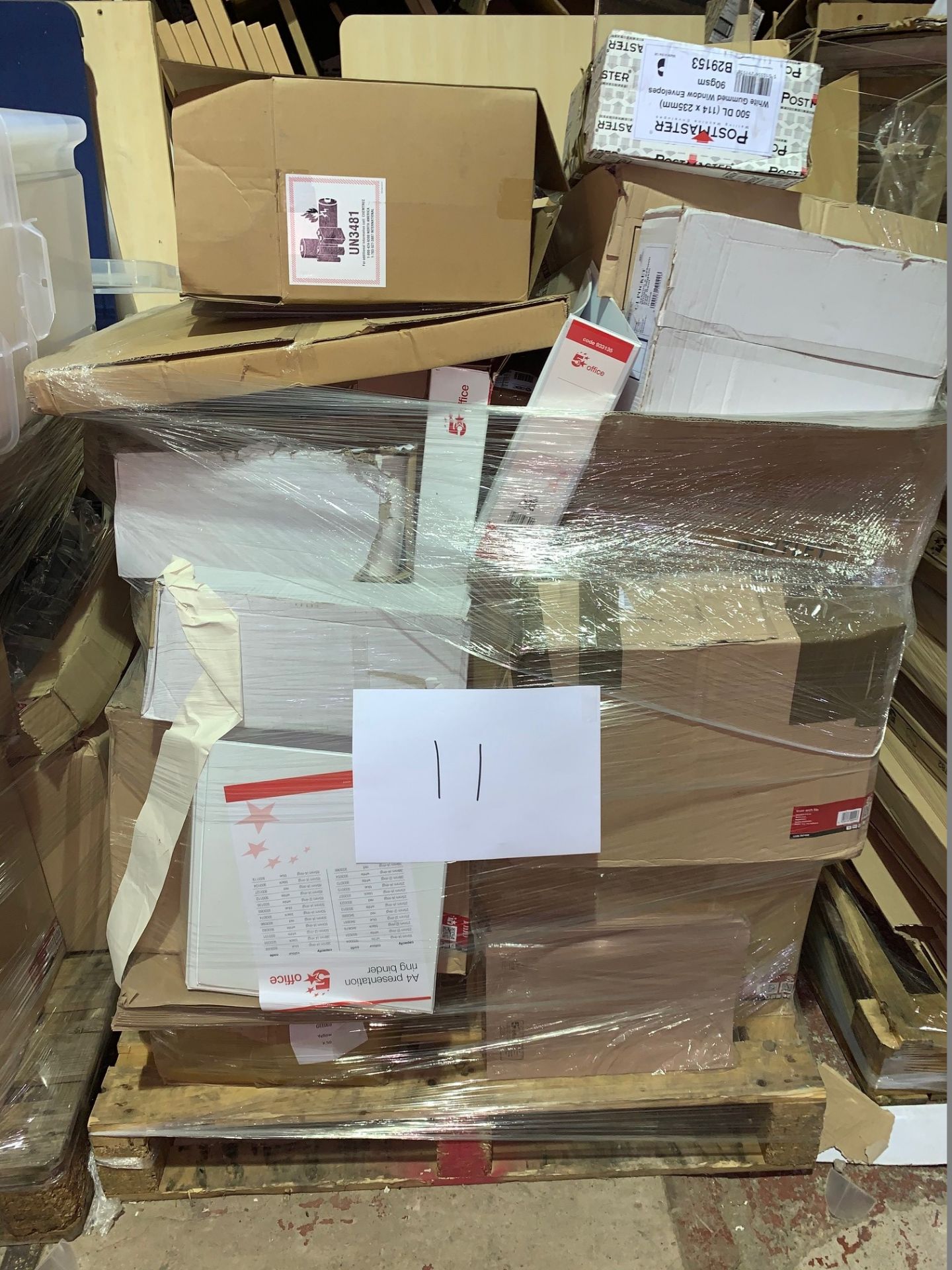 1 x Pallet of Mixed Stock/Stationery Including Presentation Ringbinders, Lever Arch Files,