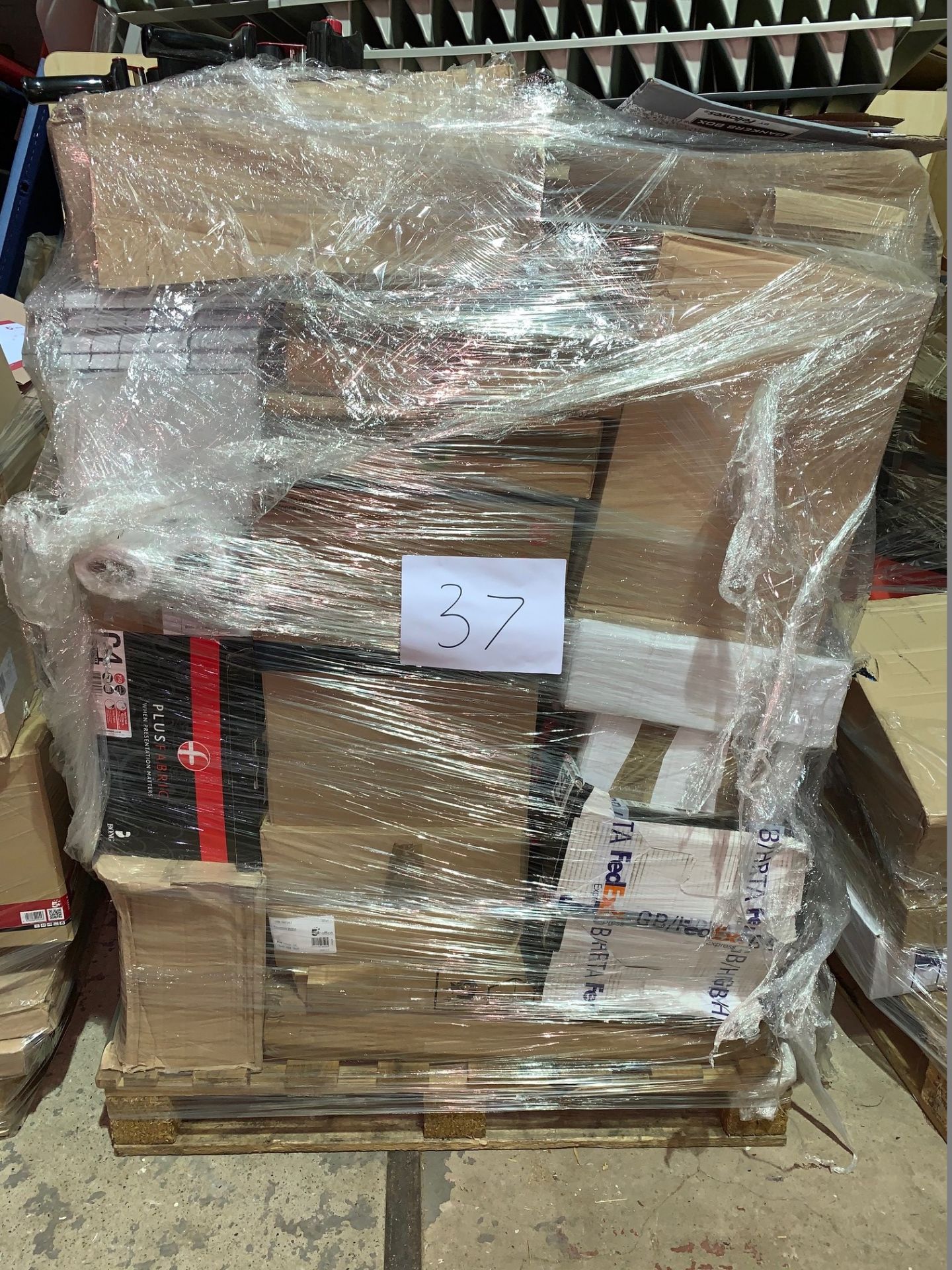 1 x Pallet of Mixed Stock/Stationery Including Paper, Archive Boxes, Lever Arch Files, Envelopes,