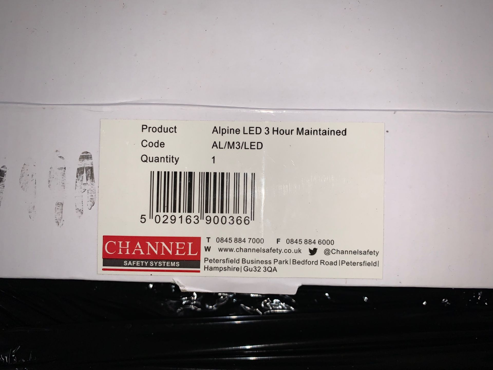 Channel Safety Alpine LED Fire Exit Sign Emergency Light - Product Code AL/M3/LED - Image 3 of 3