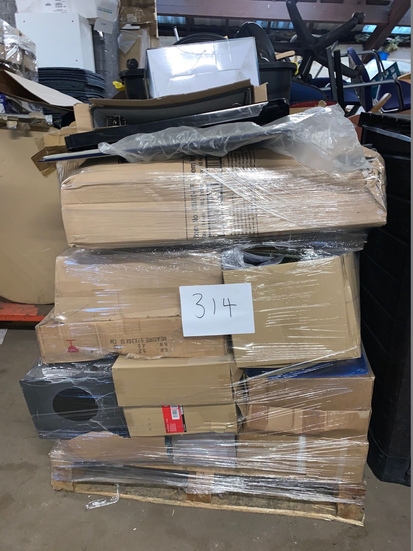 1 x Pallet of Mixed Stock/Stationery Including Lever Arch Files, Bankers Boxes, Paper Trimmers,