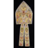 17th Cen. Austrian Brocade Viennese Bishop's Mitre