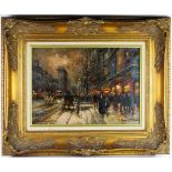 French Parisian Painting after Edouard Leon Cortes