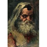 Adolph Pichler 1835-1905 Hungarian Rabbi Portrait