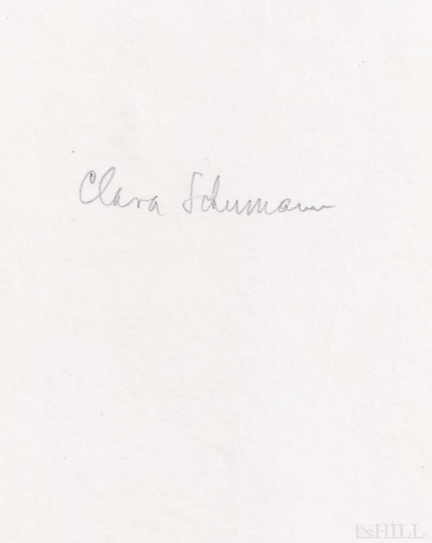 Clara Schumann LOT 19thC Autographed Letter SIGNED - Image 9 of 12