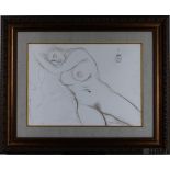 Salvador Dali Nude Sleeping Woman L/E Lithograph