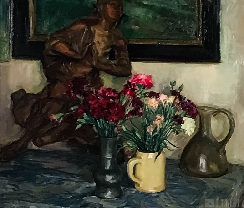 Wilhelm Victor Krausz 1878-1959 Interior Painting