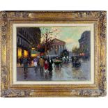 French Parisian Painting after Edouard Leon Cortes