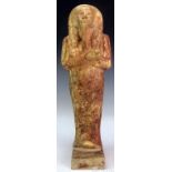 OLD Egyptian Carved Stone Ushabti Pharaoh Statue
