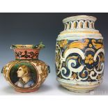 16th - 17th Century Majolica Pottery Drug Jars LOT