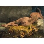 Edmund Pick Morino 1877-1958 Resting Nude Painting