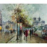 Antoine Blanchard 1910-1988 Parisian Oil Painting