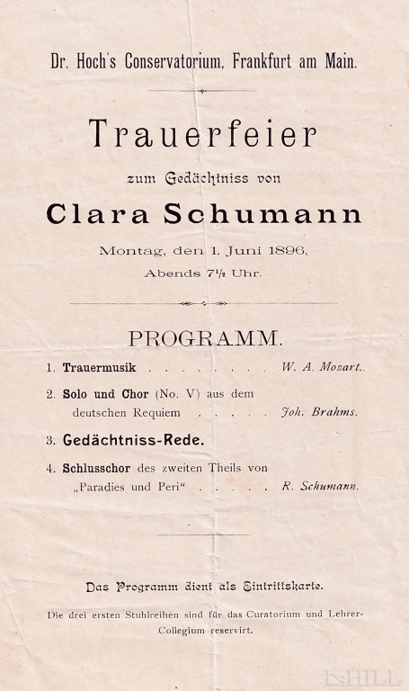 Clara Schumann LOT 19thC Autographed Letter SIGNED - Image 7 of 12