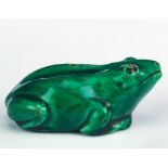 Old Chinese Green Glazed Frog Form Water Dropper