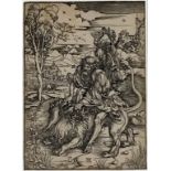 Albrecht Durer 1471-1528 Samson Fighting The Lion