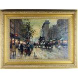 French Parisian Painting after Edouard Leon Cortes