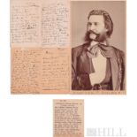 Johann Strauss II LOT Autographed Holograph Letter