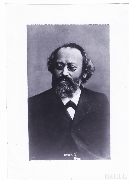Max Christian Friedrich Bruch SIGNED Letter, Photo - Image 4 of 6