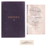 Ludvig van Beethoven 1st Ed. Score 2nd Symphony