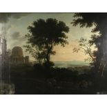 View of Delphi Oil Painting after Claude Lorrain