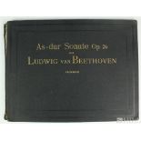 Ludvig van Beethoven Facsimile Sonata Opus 26