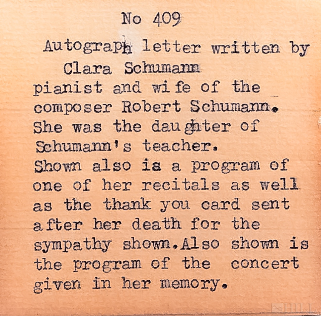 Clara Schumann LOT 19thC Autographed Letter SIGNED - Image 4 of 12