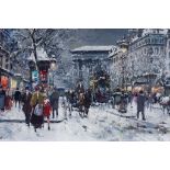 Antoine Blanchard 1910-1988 Parisian Oil Painting