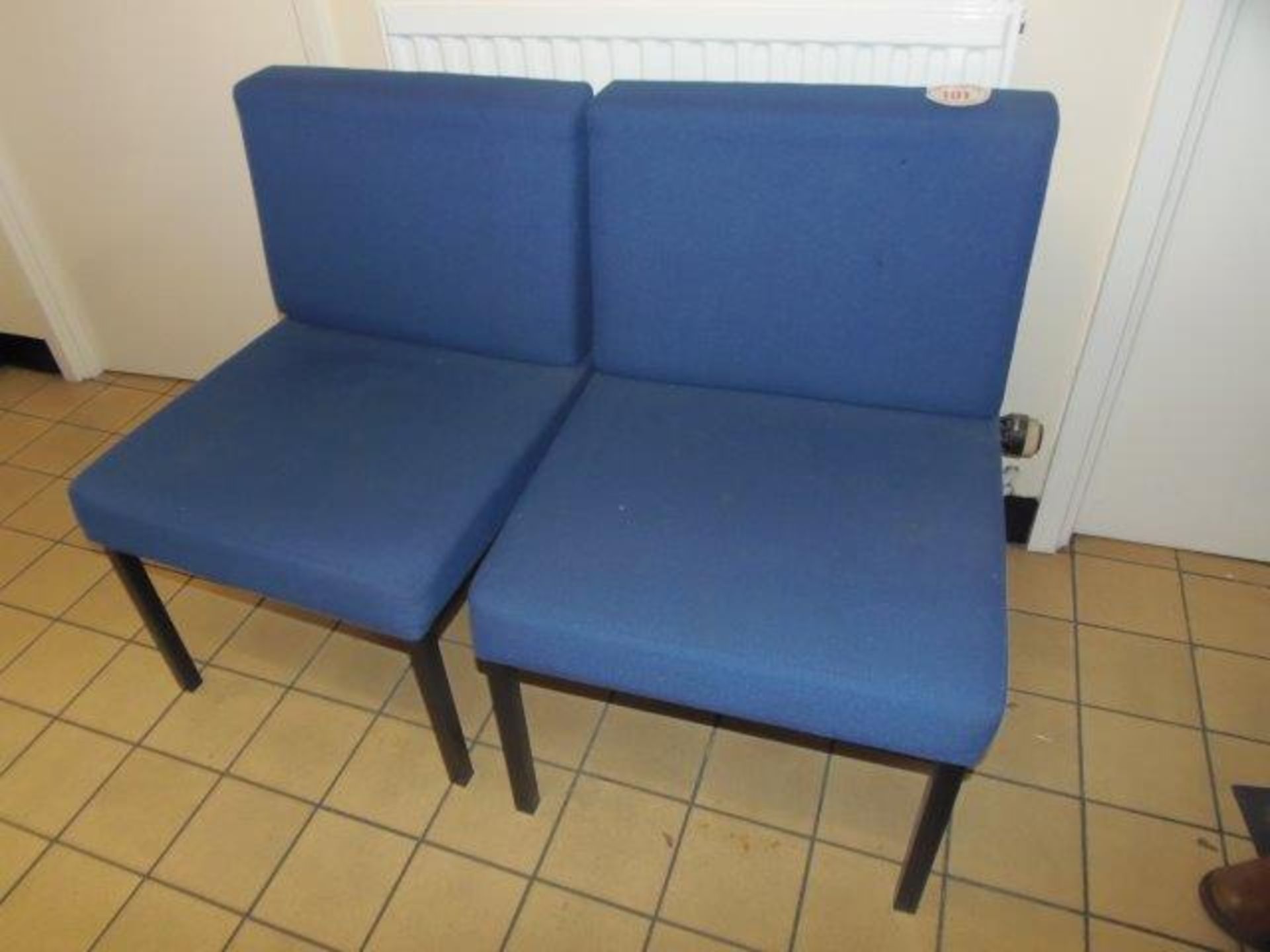 2 no. reception chairs