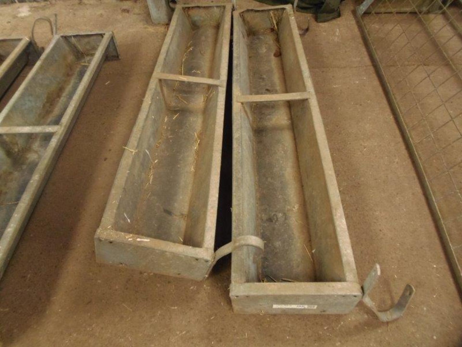 Pair of 4 ft gate troughs