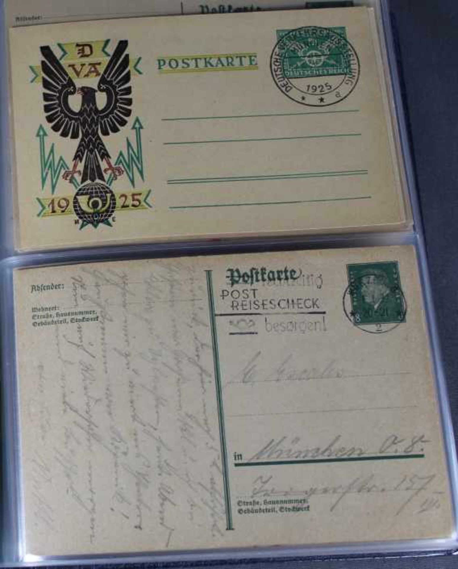 1 Album mit ca. 80 Ganzsachen aus Bayern, einige Bildpostkarten, Anfang 20. Jhd. und 3. Reich, - Image 6 of 6