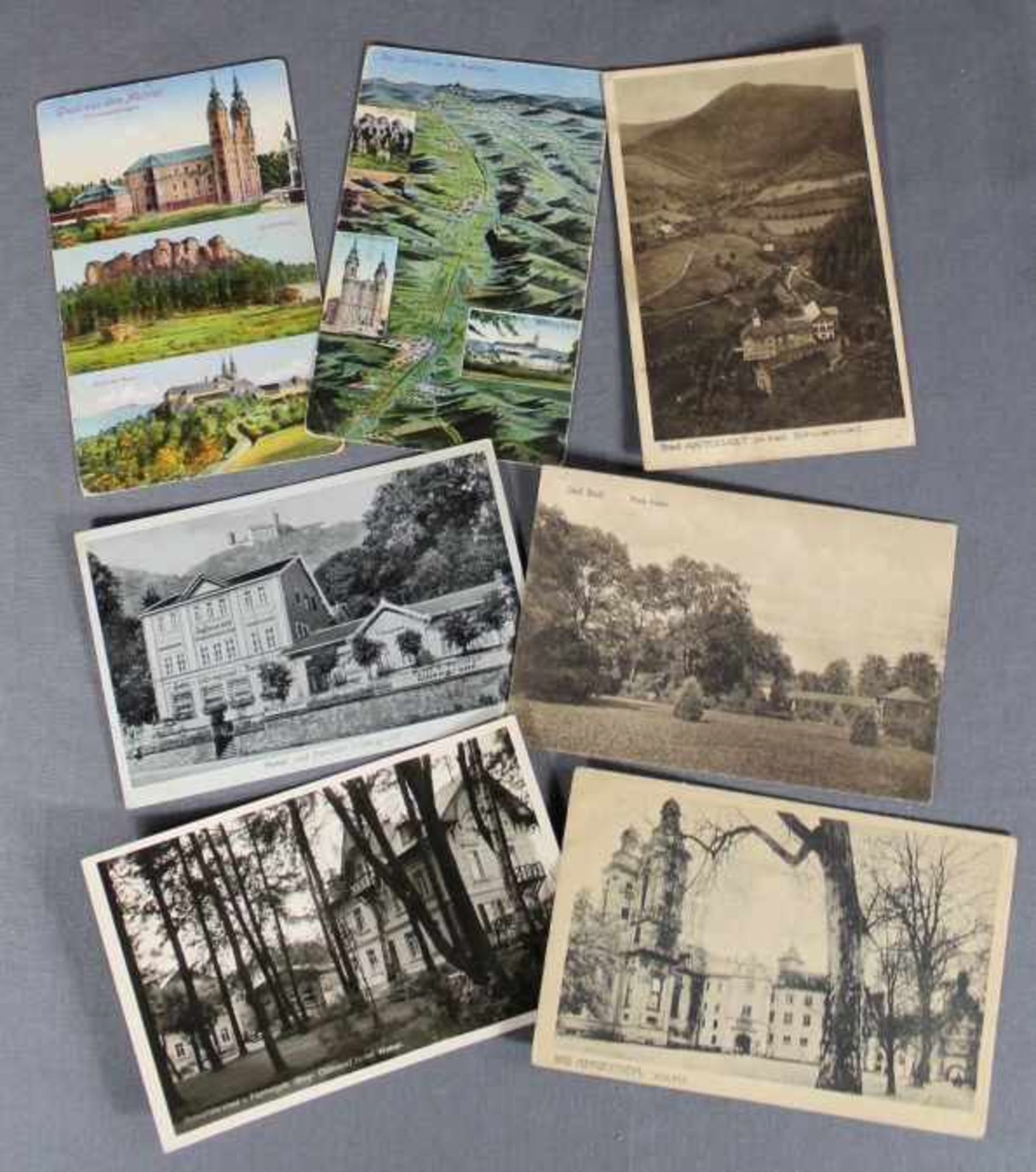 1 Album mit ca. 80 alten Ansichtskarten aus Deutschland, meist Topographie, unterschiedliche - Image 2 of 3