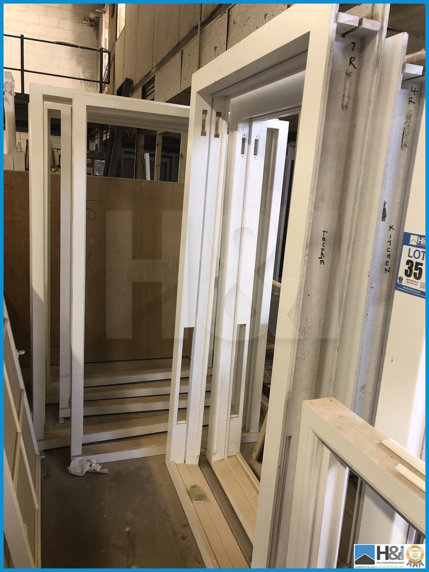 Various newly made windows and internal door frame - Image 2 of 3