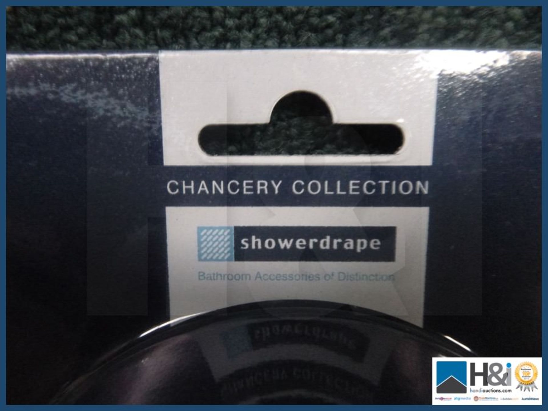 Showerdrape Chancery collection soap dish Chrome and glass finish RRP 20 GBP. - Image 2 of 5