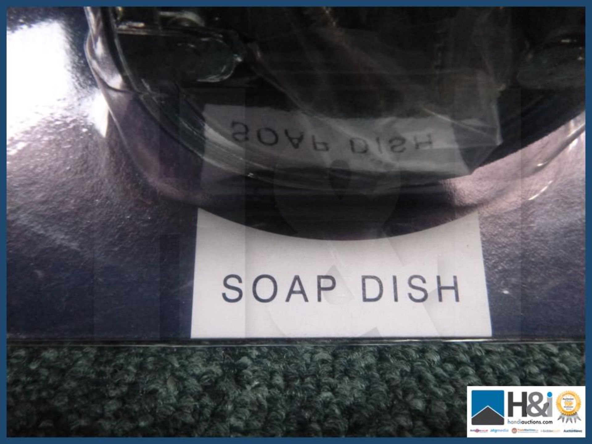 Showerdrape Chancery collection soap dish Chrome and glass finish RRP 20 GBP. - Image 3 of 5