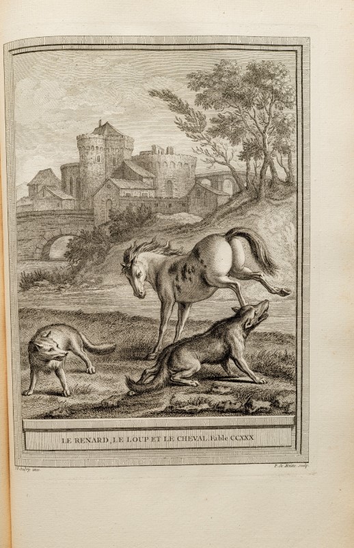 LA FONTAINE (Jean de). Fables choisies. mises en vers par J. de la Fontaine. 4 vol. - Image 8 of 11