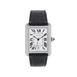 Cartier. Tank Solo XL. montre acier