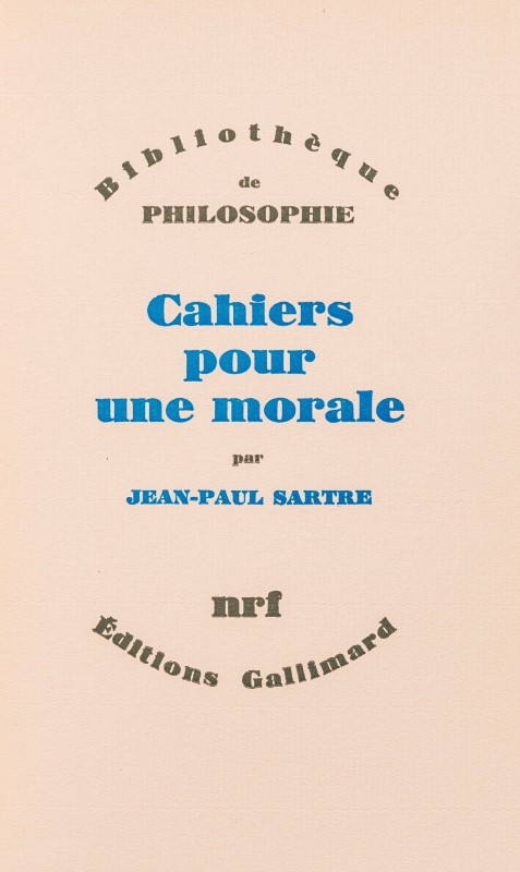 SARTRE. 2 ouvrages reliés par Renaud Vernier. 1) Cahiers pour une morale. 2) Les Carnets de la drôle - Image 2 of 9