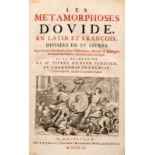 OVIDE. Les métamorphoses. Amsterdam. Blaeu. 1702. 1 vol. in-folio relié demi-veau brun. dos à nerfs