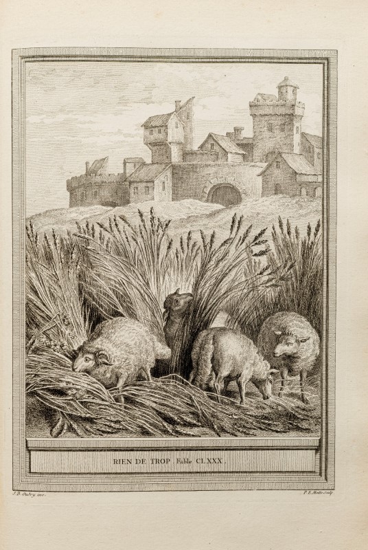 LA FONTAINE (Jean de). Fables choisies. mises en vers par J. de la Fontaine. 4 vol. - Image 5 of 11