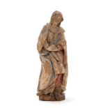 La Vierge. sculpture en bois. Flandres méridionales. 3ème quart du XVIIe s.. représentant la mère de