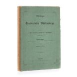 VITICULTURE. SINGLE. Abbildungen Traubensorten Württembergs... Stuttgart. Ebner und Seubert. 1860. 1